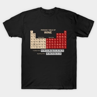 Periodic Table of Wine T-Shirt